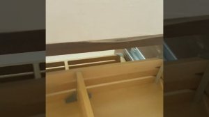 Сборка подвесной тумбы Икея 2