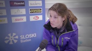 INTERVIEW WITH MAGDALENA FORSBERG AT BMW IBU World Cup Biathlon POKLJUKA 2014