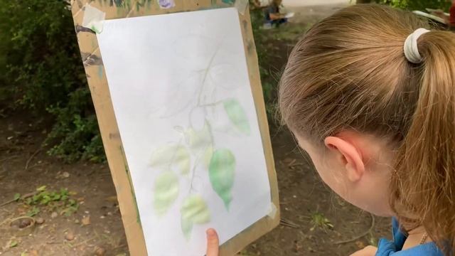 Пленэр летний. Детская художественная школа "Империя Пикчер"
