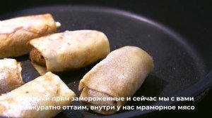 Готовим блинчики с мясом