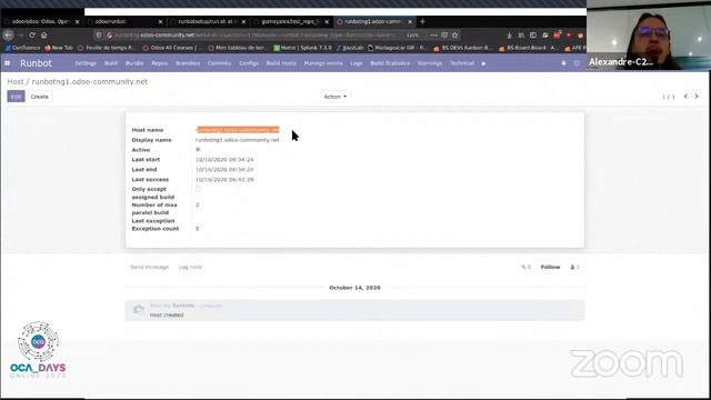 OCA Days 2020 - Alexandre Fayolle: How to set up a runbot смотреть онлайн