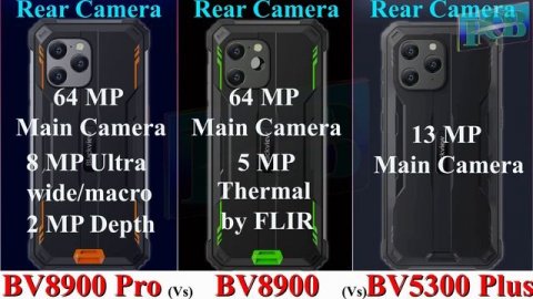 Blackview BV8900 Pro Vs Blackview BV8900 Vs Blackview BV5300 Plus | Full Specifications | 2023.