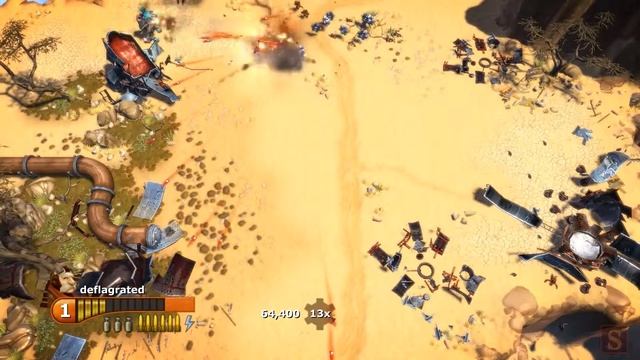 Gatling Gears Walkthrough - The Drylands: Train Wreck [Part 21] смотреть онлайн