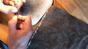 Как истончить сбрусовать край кожи без специального оборудования