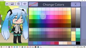 Cómo Crear Skin De Hatsune Miku / Gacha Life