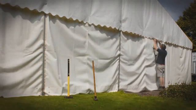 Монтаж двускатных тентов. смотреть онлайн