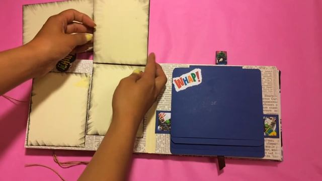 Скрапбукинг | Альбом в стиле Marvel смотреть онлайн