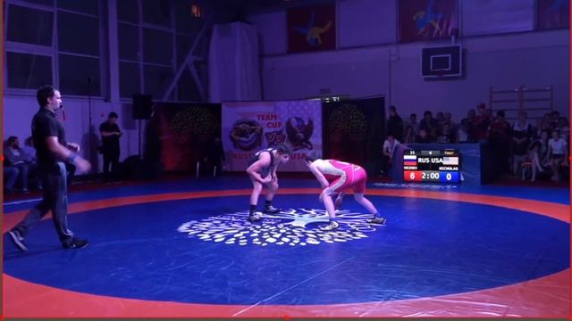 Вольная борьба. Матчевая встреча юношеских сборных Россия - США смотреть онлайн