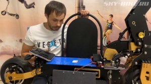 Мощный электросамокат BLADE Z на моторах WEPED