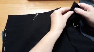 Технология обработки застежки гульфика. Пошаговый мастер класс.mp4