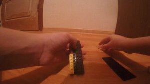 Складной нож из лего