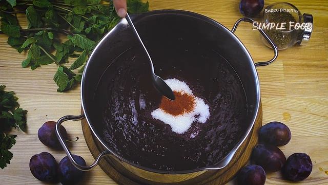 Сливовый соус к мясу, рыбе и овощам смотреть онлайн