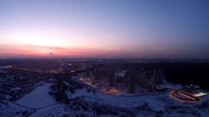 Микрорайон Кожухово с высоты 300 метров