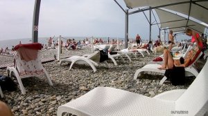 Сочи, Бридж Резорт, пришли на пляж