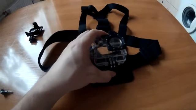 Нагрудное крепление камеры SJ4000 + сборка креплений