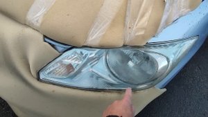 Перегон из Владивостока в Сибирь, день 2ой. Поролон, защита авто.