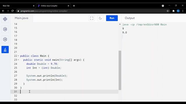 Type Casting in java with execution|| type casting with execution||what is type casting