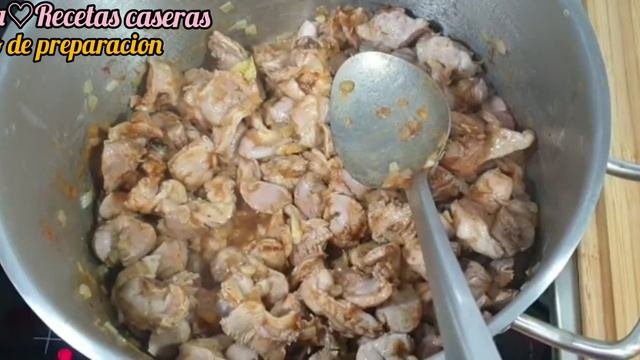 #mollejas Guisadas De Pollo #pollo #guiso#salsa#cebolla#sofrito#recetafacil#easyrecipe