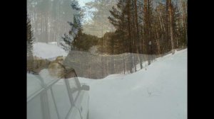 Зимняя дорога в Маковское