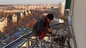 Балкон своими руками! Доделаю каркас крыши балкона...