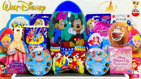DISNEY MIX! СЮРПРИЗЫ новые серии, Игрушки, Мультик ДИСНЕЙ, Kinder Surprise unboxing