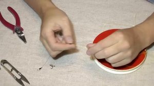 Как правильно оснастить кружок для рыбалки.