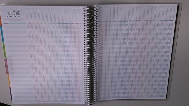 2020-2021 Teacher Planner ✨ undated Erin Condren flip through смотреть онлайн