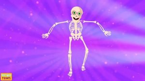 Funny Colored Halloween Finger Family + Spooky Scary Skeleton Songs For Kids | Teehee Town