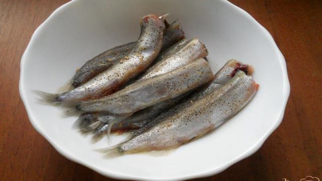 Мойва жареная в кляре