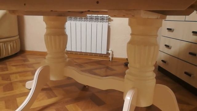 Обеденная группа TS Olivia 150/TS Geneva Butter White. Малайзия. смотреть онлайн