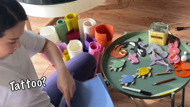 DIY Felt Animal Key Rings! Sewing and Arts and Crafts by Real Mom Mona (Mona Parc) смотреть онлайн