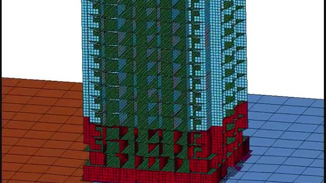 Высотное монолитное здание на неоднородном основании смотреть онлайн