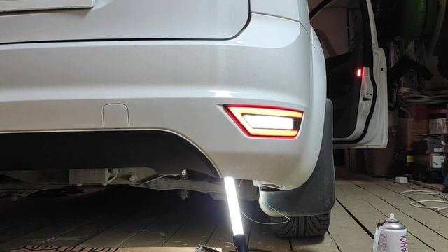 Задние LED ПТФ 4в1 (Rear Led Fog Lamp, Blinker, Rear Stop signal 4 in1 Ford Focus II) смотреть онлайн