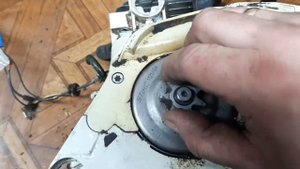 пила с мусорки.stihl ms 280.найден на помойке)