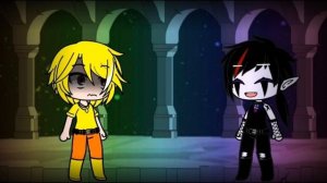 Зачем смотришь в глаза? Что хочешь там увидеть? меме Гача Нокс Колыбельная для Луны