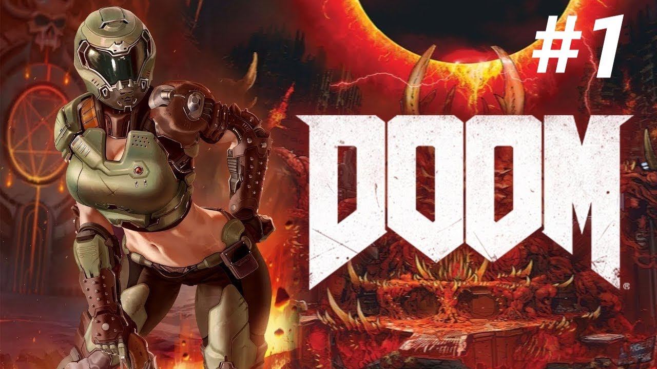 Начало  Первый злыдень - Doom Enternal Прохождение #1