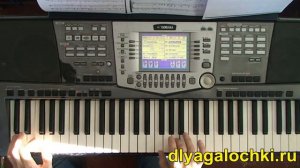 Видеоурок на синтезаторе Stevie Wonder I Just Called To Say I Love You