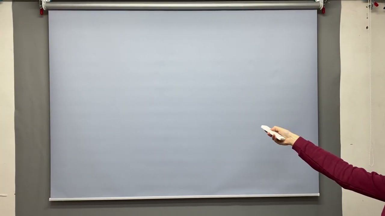 БОЛЬШАЯ РУЛОННАЯ ШТОРА НАТАЛИ АЛЮ БЛЭКАУТ НЕБЕСНЫЙ С ЭЛЕКТРОПРИВОДОМ