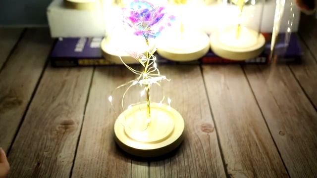 LED Galaxy Enchanted Rose Review - Beauty and the Beast смотреть онлайн