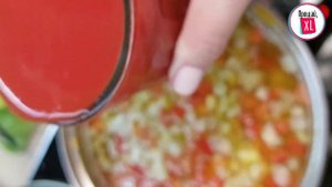 Суп - лечо для похудения на курином бульоне | Рецепт овощного супа из тыквы