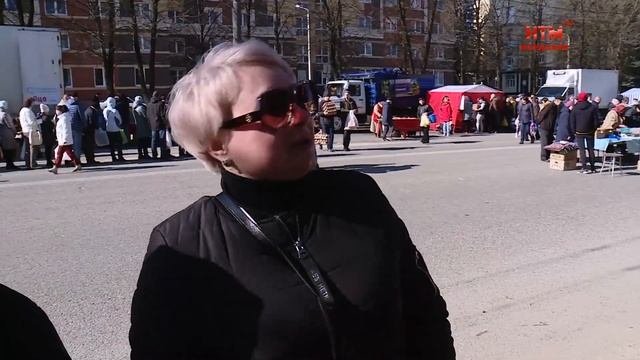 В Саранске прошла большая предпасхальная ярмарка.