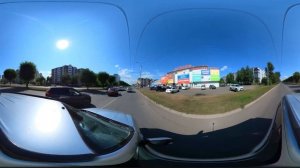 Авто прогулка по Абакану. Август 2021.видео 360