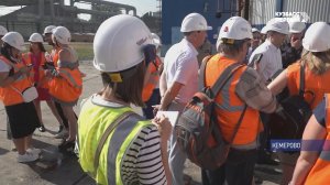 Представители СМИ и блогеры посетили Кемеровскую ГРЭС