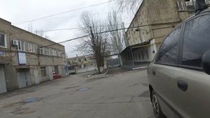 Установка опор THULE на гладкую крышу автомобиля Lanos