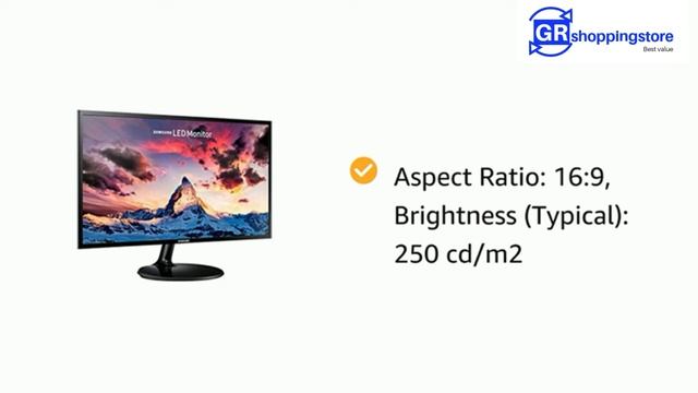 Samsung 23 5 inch 59 8 CM LED Backlit Computer Monitor Full HD Display Super Slim AH IPS panel смотреть онлайн
