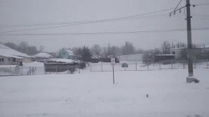 Тульские земли из окна электрички. Ревякино