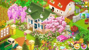 Hay Day #22/94 lvl✨/Событие с пароходами - лепрекон/2х монеты от посетителей фермы