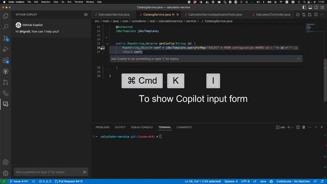 GitHub Copilot X : Inline Suggestion & Copilot Chat (fixing vulnerability)
