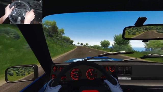 Renault 5 Turbo R | Assetto Corsa | Union Island | Logitech G920 смотреть онлайн