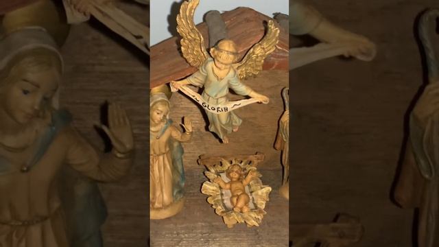 Vintage Italy Fontanini Nativity scene Holy Family